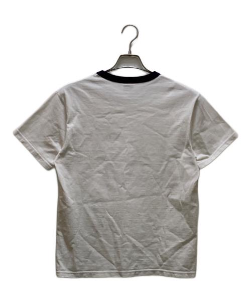 Deluxeware（デラックスウェア）Deluxeware (デラックスウェア) リンガーTシャツ ホワイト サイズ:Mの古着・服飾アイテム