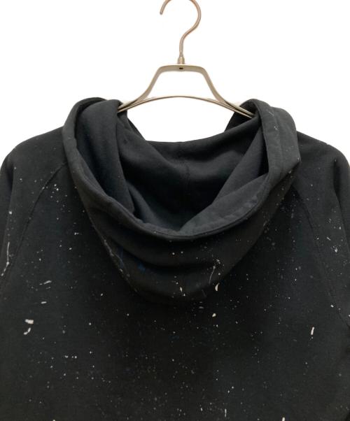 acanthus（アカンサス）ACANTHUS (アカンサス) スプラッシュジップパーカー ブラック サイズ:XLの古着・服飾アイテム