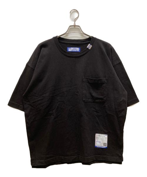 MIHARA YASUHIRO（ミハラヤスヒロ）MIHARA YASUHIRO (ミハラヤスヒロ) HEAVY WEIGHT JERSEY POCKET SS TEE ブラック サイズ:48の古着・服飾アイテム