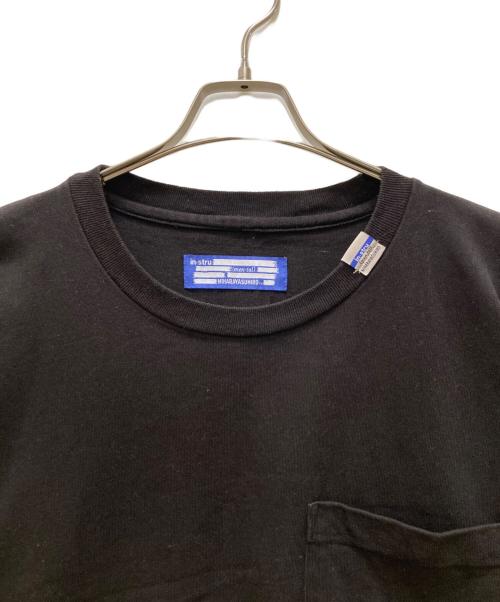 MIHARA YASUHIRO（ミハラヤスヒロ）MIHARA YASUHIRO (ミハラヤスヒロ) HEAVY WEIGHT JERSEY POCKET SS TEE ブラック サイズ:48の古着・服飾アイテム