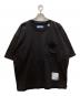 MIHARA YASUHIRO（ミハラヤスヒロ）の古着「HEAVY WEIGHT JERSEY POCKET SS TEE」｜ブラック