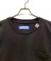 MIHARA YASUHIRO (ミハラヤスヒロ) HEAVY WEIGHT JERSEY POCKET SS TEE ブラック サイズ:48：5000円