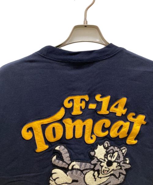 AVIREX（アヴィレックス）AVIREX (アヴィレックス) SAGARA TOM CAT Tシャツ ネイビー サイズ:Lの古着・服飾アイテム