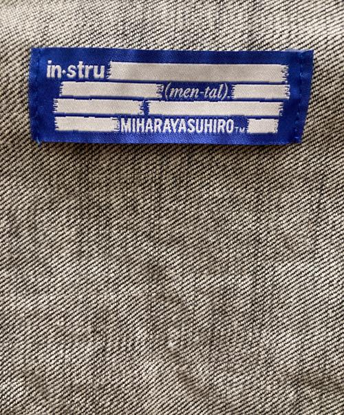 MIHARA YASUHIRO（ミハラヤスヒロ）MIHARA YASUHIRO (ミハラヤスヒロ) ジップアップデニムブルゾン ブラック サイズ:48の古着・服飾アイテム