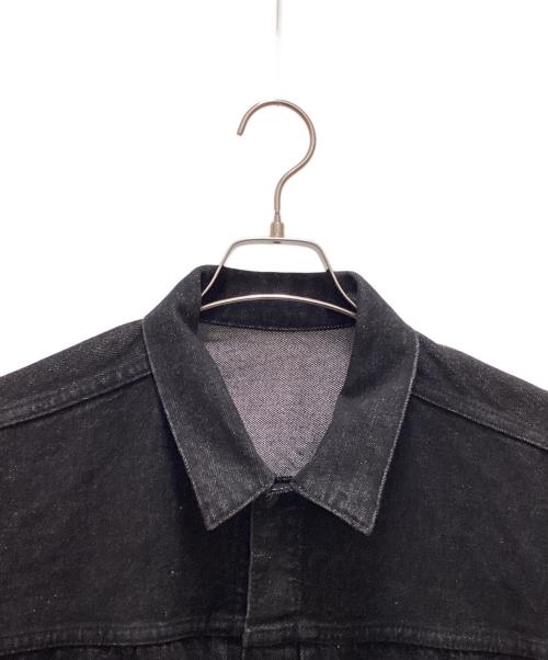 Adam et Rope（アダム エ ロペ）Adam et Rope (アダム エ ロペ) ビックシルエット デニムジャケット ブラック サイズ:XLの古着・服飾アイテム
