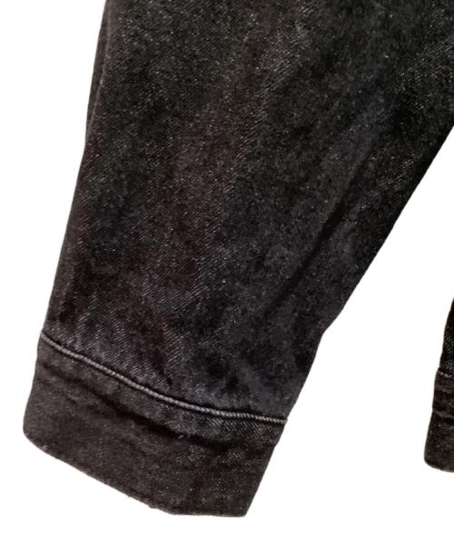 Adam et Rope（アダム エ ロペ）Adam et Rope (アダム エ ロペ) ビックシルエット デニムジャケット ブラック サイズ:XLの古着・服飾アイテム
