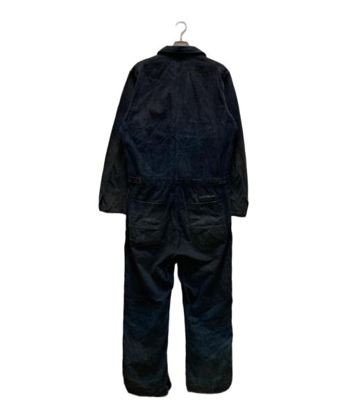RRL（ダブルアールエル）RRL (ダブルアールエル) ダメージ・リペア加工デニムオールインワン インディゴ サイズ:Lの古着・服飾アイテム
