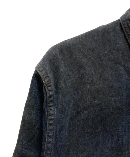 RRL（ダブルアールエル）RRL (ダブルアールエル) ダメージ・リペア加工デニムオールインワン インディゴ サイズ:Lの古着・服飾アイテム
