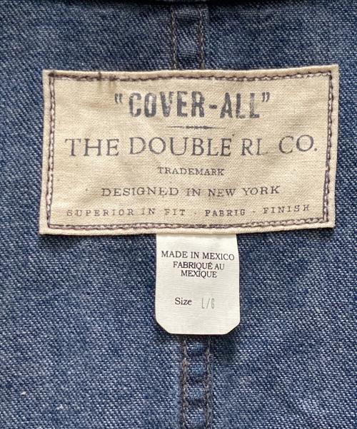 RRL（ダブルアールエル）RRL (ダブルアールエル) ダメージ・リペア加工デニムオールインワン インディゴ サイズ:Lの古着・服飾アイテム