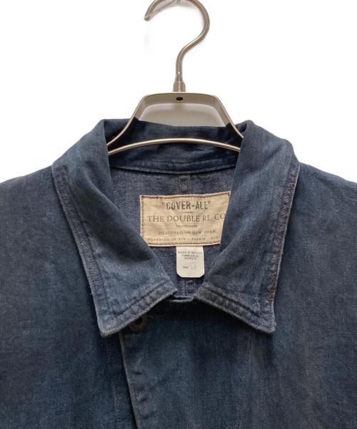 RRL（ダブルアールエル）RRL (ダブルアールエル) ダメージ・リペア加工デニムオールインワン インディゴ サイズ:Lの古着・服飾アイテム