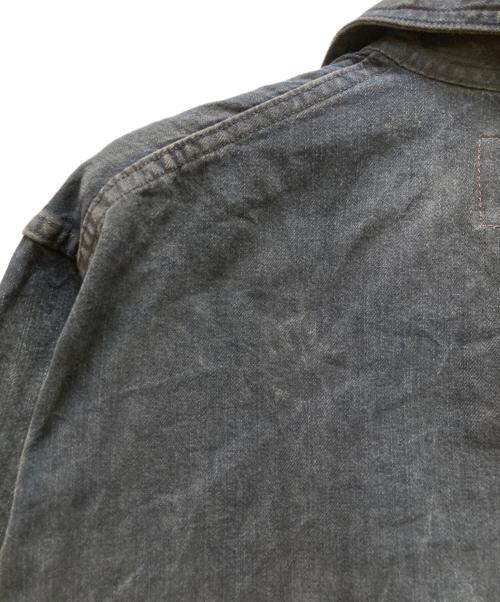 RRL（ダブルアールエル）RRL (ダブルアールエル) ダメージ・リペア加工デニムオールインワン インディゴ サイズ:Lの古着・服飾アイテム