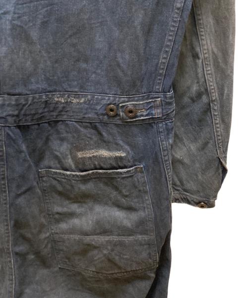RRL（ダブルアールエル）RRL (ダブルアールエル) ダメージ・リペア加工デニムオールインワン インディゴ サイズ:Lの古着・服飾アイテム