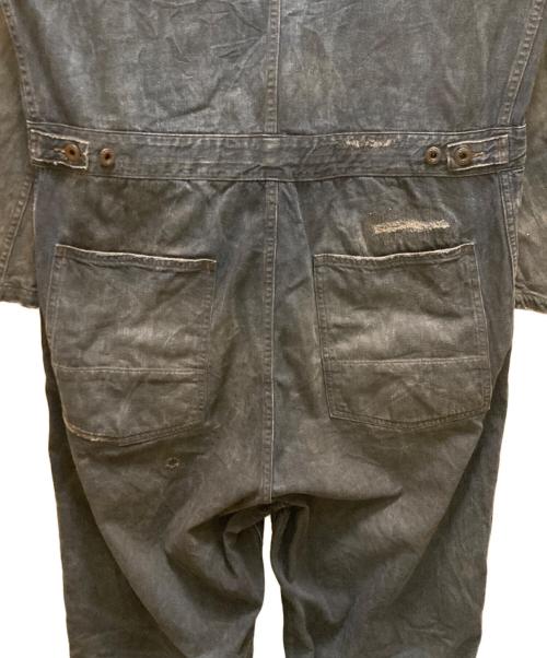 RRL（ダブルアールエル）RRL (ダブルアールエル) ダメージ・リペア加工デニムオールインワン インディゴ サイズ:Lの古着・服飾アイテム