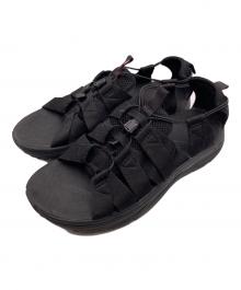 BRIEFING×rig footwear（ブリーフィング×リグ フットウエア）の古着「コラボ ワドゥキ リカバリーサンダル」｜ブラック