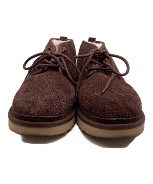 UGG（アグ）UGG (アグ) ニューメルシャギー スエード チャッカーブーツ ブラウン サイズ:28cmの古着・服飾アイテム