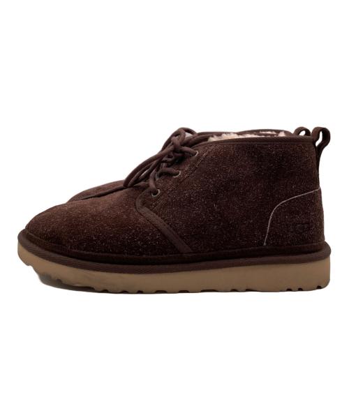 UGG（アグ）UGG (アグ) ニューメルシャギー スエード チャッカーブーツ ブラウン サイズ:28cmの古着・服飾アイテム