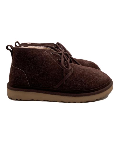 UGG（アグ）UGG (アグ) ニューメルシャギー スエード チャッカーブーツ ブラウン サイズ:28cmの古着・服飾アイテム