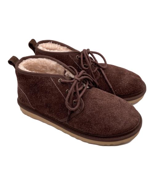 UGG（アグ）UGG (アグ) ニューメルシャギー スエード チャッカーブーツ ブラウン サイズ:28cmの古着・服飾アイテム