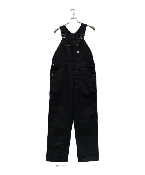 LEE（リー）LEE (リー) DUNGAREESオーバーオールパンツ ブラック サイズ:Lの古着・服飾アイテム