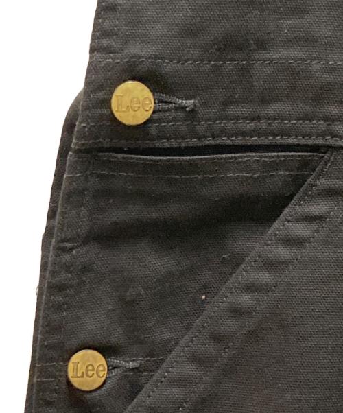 LEE（リー）LEE (リー) DUNGAREESオーバーオールパンツ ブラック サイズ:Lの古着・服飾アイテム
