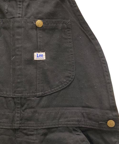 LEE（リー）LEE (リー) DUNGAREESオーバーオールパンツ ブラック サイズ:Lの古着・服飾アイテム