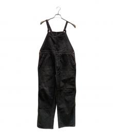 JOHNBULL（ジョンブル）の古着「11.5ozデニムオーバーオール」｜ブラック