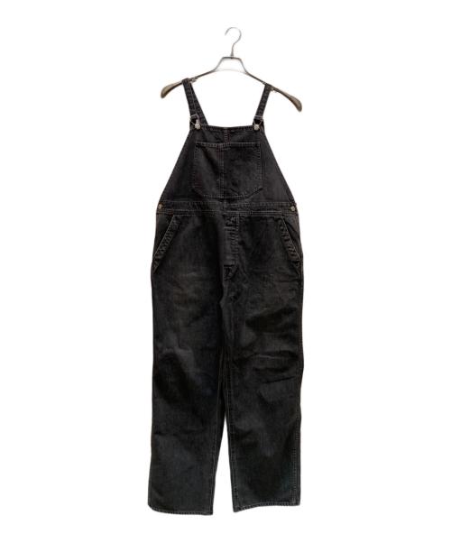 JOHNBULL（ジョンブル）JOHNBULL (ジョンブル) 11.5ozデニムオーバーオール ブラック サイズ:32の古着・服飾アイテム