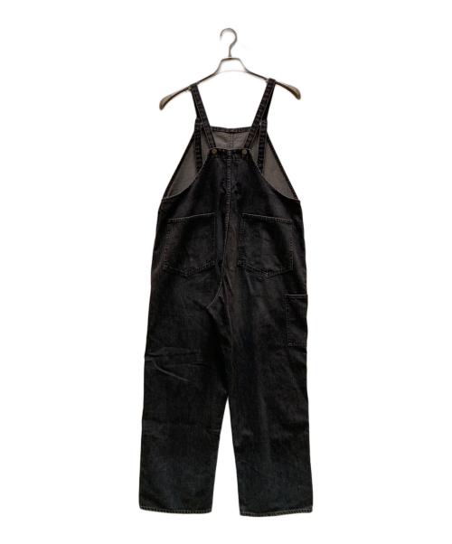 JOHNBULL（ジョンブル）JOHNBULL (ジョンブル) 11.5ozデニムオーバーオール ブラック サイズ:32の古着・服飾アイテム