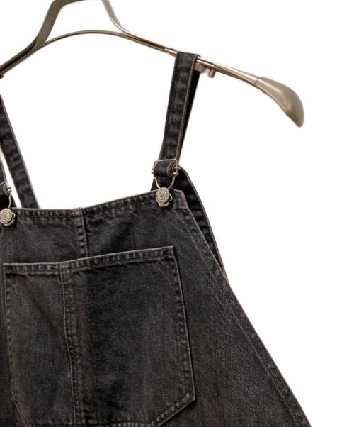 JOHNBULL（ジョンブル）JOHNBULL (ジョンブル) 11.5ozデニムオーバーオール ブラック サイズ:32の古着・服飾アイテム