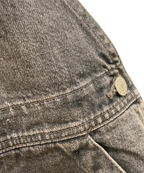 JOHNBULL（ジョンブル）JOHNBULL (ジョンブル) 11.5ozデニムオーバーオール ブラック サイズ:32の古着・服飾アイテム
