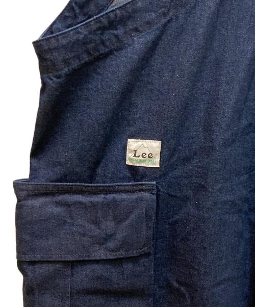 LEE（リー）LEE (リー) ワイドカーゴオーバーオールパンツ インディゴ サイズ:Lの古着・服飾アイテム