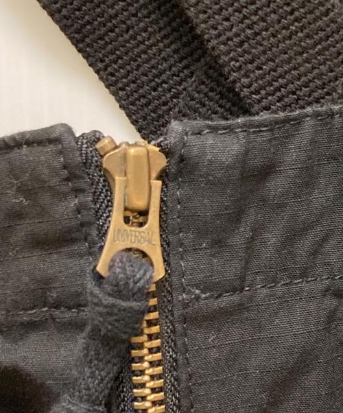 LEE（リー）LEE (リー) ワイドカーゴオーバーオールパンツ ブラック サイズ:Lの古着・服飾アイテム
