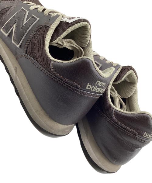 NEW BALANCE（ニューバランス）NEW BALANCE (ニューバランス) ローカットスニーカー ブラウン サイズ:28の古着・服飾アイテム