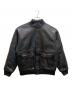 Time is on（タイムイズオン）の古着「【A1 JACKET】cow leather」｜ブラック