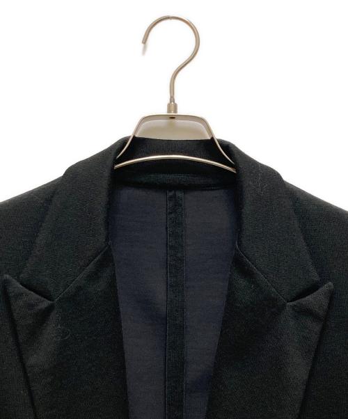 UNITED ARROWS（ユナイテッドアローズ）UNITED ARROWS (ユナイテッドアローズ) 4ボタンダブルブレスニットジャケット ブラック サイズ:Mの古着・服飾アイテム