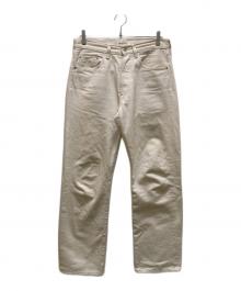 Time is on（タイムイズオン）の古着「CLASSIC STANDARD 5P DENIM PANTS」｜ホワイト