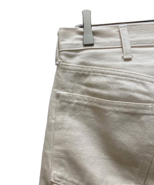 Time is on（タイムイズオン）Time is on (タイムイズオン) CLASSIC STANDARD 5P DENIM PANTS ホワイトの古着・服飾アイテム