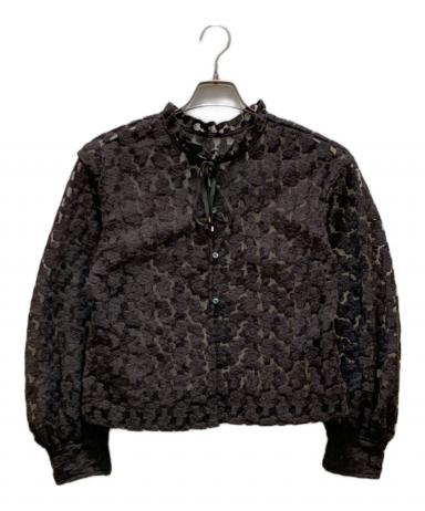 IENA - IENA イエナ C/R ２wayカーディガン タグ付未使用品 中古・古着通販】IENA (イエナ) フラワー刺繍レース2WAYブラウス