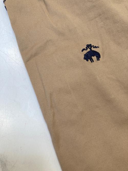 BROOKS BROTHERS（ブルックスブラザーズ）BROOKS BROTHERS (ブルックスブラザーズ) BEAMS BOY (ビームスボーイ) GF Emblem Pants ベージュ サイズ:30の古着・服飾アイテム