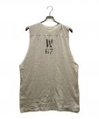 WAREHOUSE×BEAMS BOYウエアハウス×ビームスボーイ）の古着「別注フットボールタンクトップ」｜ベージュ