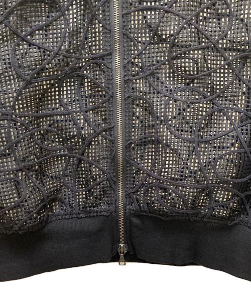 JOURNAL STANDARD（ジャーナルスタンダード）JOURNAL STANDARD (ジャーナルスタンダード) コードメッシュブルゾン ブラック サイズ:不明の古着・服飾アイテム