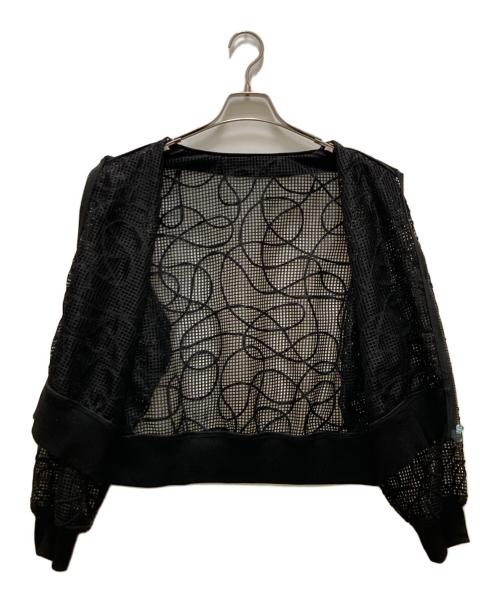 JOURNAL STANDARD（ジャーナルスタンダード）JOURNAL STANDARD (ジャーナルスタンダード) コードメッシュブルゾン ブラック サイズ:不明の古着・服飾アイテム