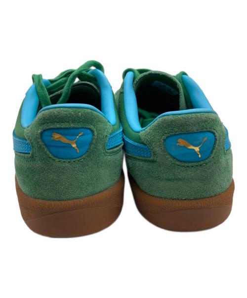 PUMA（プーマ）PUMA (プーマ) パレルモ ヴィンテージ アップデート スニーカー グリーン サイズ:25.5の古着・服飾アイテム