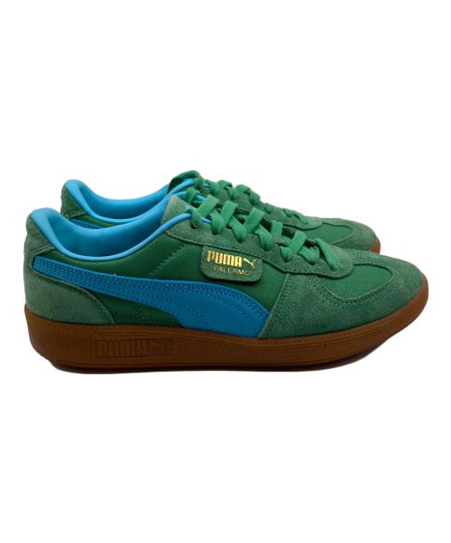 PUMA（プーマ）PUMA (プーマ) パレルモ ヴィンテージ アップデート スニーカー グリーン サイズ:25.5の古着・服飾アイテム