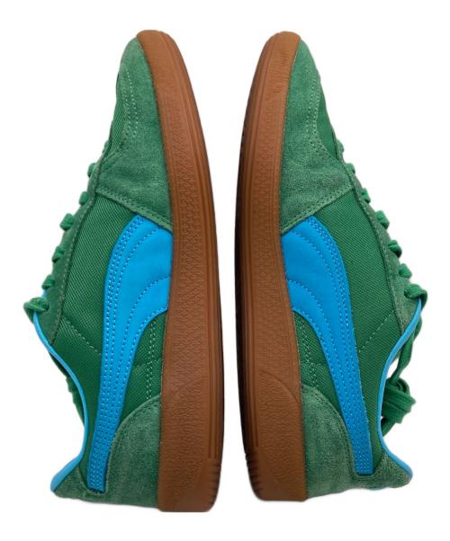 PUMA（プーマ）PUMA (プーマ) パレルモ ヴィンテージ アップデート スニーカー グリーン サイズ:25.5の古着・服飾アイテム