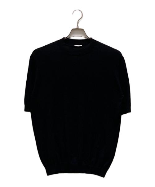 +CLOTHET（クロスクローゼット）+CLOTHET (クロスクローゼット) スビンプラチナムニット Tシャツ ブラック サイズ:4の古着・服飾アイテム