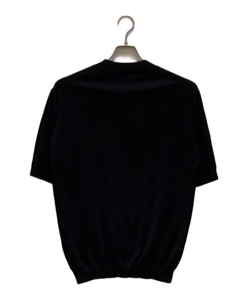 +CLOTHET（クロスクローゼット）+CLOTHET (クロスクローゼット) スビンプラチナムニット Tシャツ ブラック サイズ:4の古着・服飾アイテム