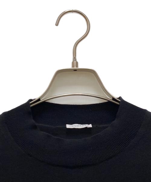 +CLOTHET（クロスクローゼット）+CLOTHET (クロスクローゼット) スビンプラチナムニット Tシャツ ブラック サイズ:4の古着・服飾アイテム