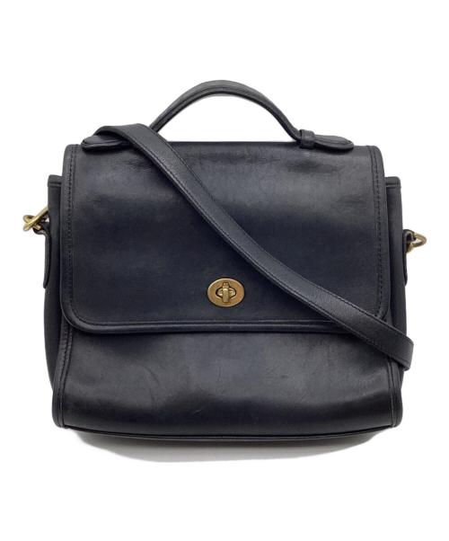 COACH（コーチ）COACH (コーチ) ショルダーバッグ ブラックの古着・服飾アイテム