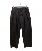 FARAHファーラー）の古着「Two-tuck Wide Tapered Pants」｜グレー
